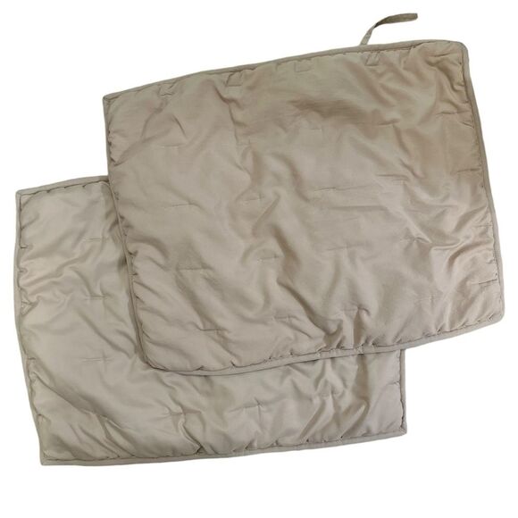 UGG Dusty Pink quilted Pillow Cases Shams - set of 2 - Picture 1 of 7